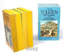 Lord of the Rings JRR Tolkien Box Set 1986 Ballantine 4 Paperback Books RARE VTG