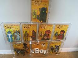 Lord of the Rings Knickerbocker LOTR 1979 Complete Set 8 Figures AFA Holy Grail