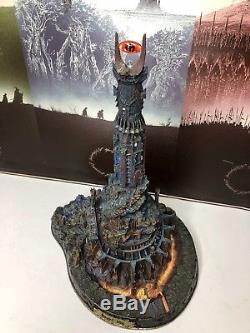 Lord of the Rings LOTR-Danbury Mint BARAD-DUR The Eye of Sauron-The Hobbit-HTF