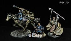 Lord of the Rings LOTR- Fellowship + Thoran Oakenshield + Gandalf Well Painted