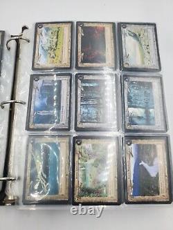 Lord of the Rings LOTR TCG Card Binder Uncomplete Set Base Set Non Foil Shadow