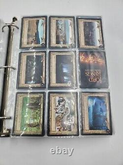 Lord of the Rings LOTR TCG Card Binder Uncomplete Set Base Set Non Foil Shadow