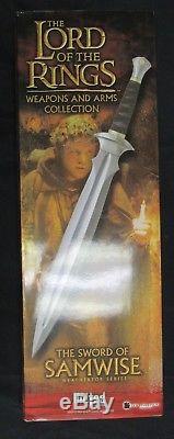 Lord of the Rings LOTR United Cutlery Sword of Samwise Complete MIB With COA E307
