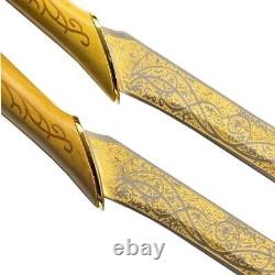 Lord of the Rings Legolas Fighting Knives of Cosplay replica Elven Sword LOTR