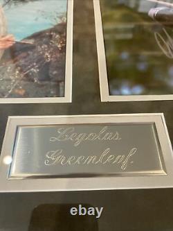 Lord of the Rings Legolas Greenleaf Signed Pictures withFrame
