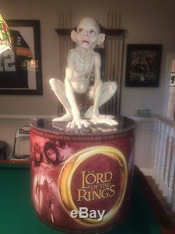 Lord of the Rings Life Size Talking Gollum Smeagol Statue Theater Lobby Promo