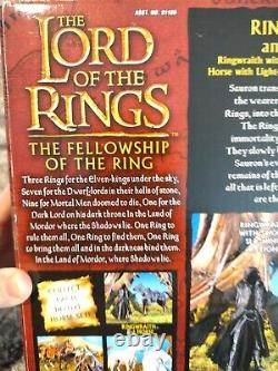 Lord of the Rings LotR Fellowship Ringwraith Deluxe Horse Rider Set 2002 ToyBiz