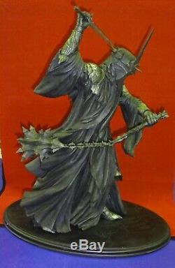 Lord of the Rings MORGUL LORD Witchking LTD ED Polystone Statue SIDESHOW WETA