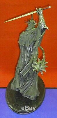Lord of the Rings MORGUL LORD Witchking LTD ED Polystone Statue SIDESHOW WETA