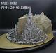 Lord Of The Rings Minas Tirith Resin Statue Desktop Decoration No Weta