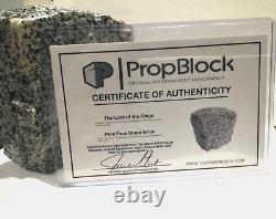 Lord of the Rings Movie Prop Gondor brick Section Production prop used