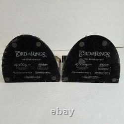 Lord of the Rings No Admittance Bilbo Gandalf Gift Set Bookends WETA Workshop