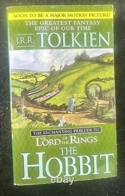 Lord of the Rings RARE RED Trilogy Box Set 1965 Hardcover with Maps + Bonus Hobbit