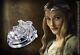 Lord Of The Rings Ring Of Galadriel Nenya Sterling Silver Crystal