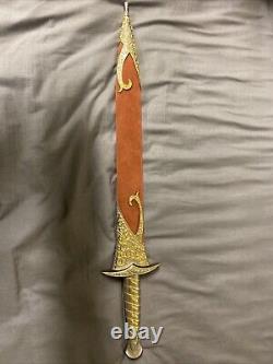 Lord of the Rings STING Sword Replica Silver/Gold Design