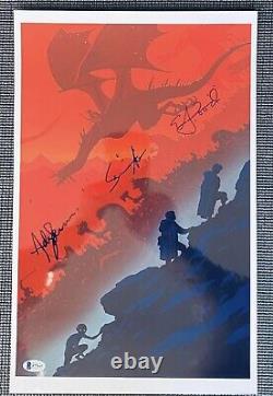 Lord of the Rings Signed Beckett