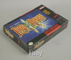 Lord of the Rings Super Nintendo SNES New Fact Sealed Vertical Seam Wata/VGA It
