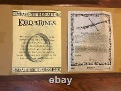 Lord of the Rings Sword UC1296 Shards of Narsil Limited Holiday Gift Present