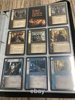 Lord of the Rings TCG CCG Trading Card game Rise of Saruman near complete set