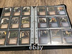 Lord of the Rings TCG CCG Trading Card game Rise of Saruman near complete set