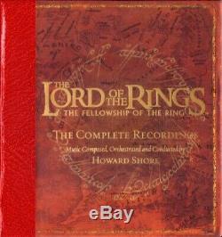 Lord of the Rings The Fellowship of the Ring RED Vinyl 5 LP Box Set Sealed New