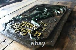 Lord of the Rings'The Green Dragon' pub sign