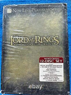 Lord of the Rings The Motion Picture TrilogyDVD, 2004, 12-Disc Set, Extended