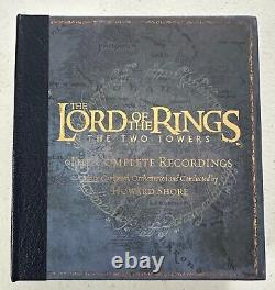 Lord of the Rings The Two Towers, Complete Recordings CD Box Set Pre-Owned