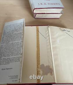 Lord of the Rings Tolkien First 1st Edition Set Fellowship Two Tower Return King