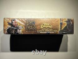 Lord of the Rings Topps Chrome Trilogy Hobby Box New Factory Sealed