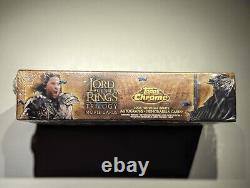 Lord of the Rings Topps Chrome Trilogy Hobby Box New Factory Sealed