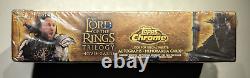 Lord of the Rings Topps Chrome Trilogy Hobby Box New Factory Sealed Autographs