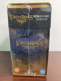 Lord of the Rings Trilogy Steelbook Lot (4K UHD Blu-ray) Sealed SOLD OUT