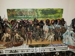 Lord of the Rings almost complete Action Figure Set, largest LOTR figure lot