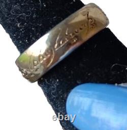 Lord of the Rings unique ring made Yellow Gold 18 K. Artisan product
