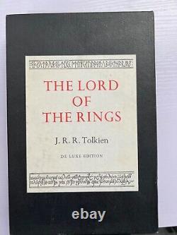 Lord of the rings 1984 deluxe edition