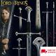Lord Of The Rings Anduril's Sword Lotr Narsil Sword Of Aragorn, Aragorn's Sword