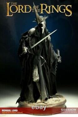 Lord of the rings Morgul Lord Exclusive Sideshow statue. NIB Hobbit
