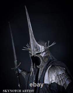 Lord of the rings Witch King of Angmar Cosplay Costume Dark Nazgul Full Suit