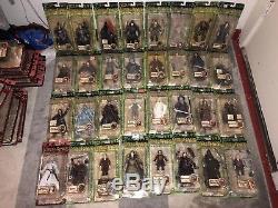 Lord of the rings action figures lot toybiz over 100 pieces! All new in box