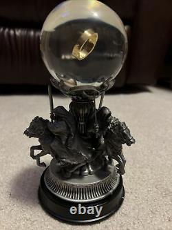 Lord of the rings black riders with the one ring floating above decoration