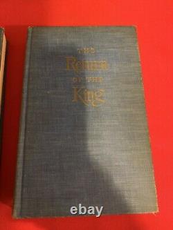 Lord of the rings book set hardcover Printed In Great Britain Pre 60s