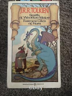 Lord of the rings books vintage