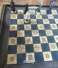 Lord of the rings chess set Eaglemoss metallic heavy