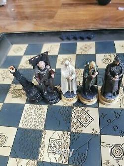 Lord of the rings chess set Eaglemoss metallic heavy