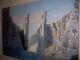 Lord Of The Rings Fellowship Argonath Oil Painting 30x20 Inches, Unframed Price