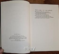 Lord of the rings hardcover 1965. 11th@12th Editions