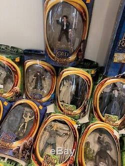 Lot Of 20 Toy Biz The Lord of The Rings Action Figures New Sealed NO DOUBLES
