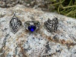 Lot of 3 Elven Rings Elrond Lord of the Rings Hobbit Combo LOTR