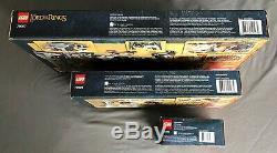 Lot of 3 LEGO Lord of the Rings Sets 79005, 79006, 79007 New, Sealed